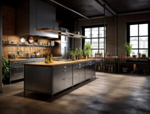Cuisine style industriel chic